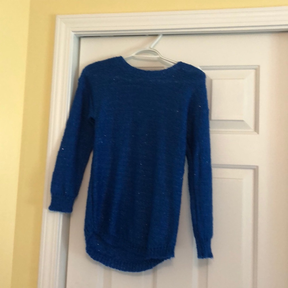 Blue Sparkly Sweater